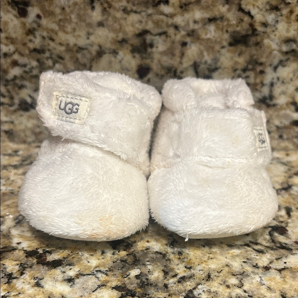UGG Cream Baby Booties